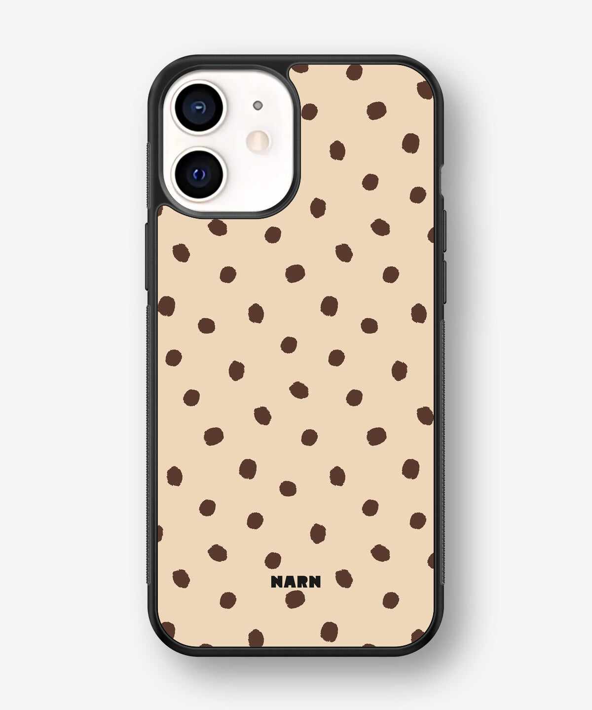 iPhone 12 Mini Hard Case – Cookie Dots - View 1