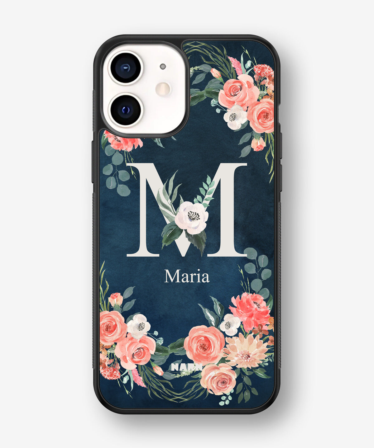 iPhone 12 Mini Hard Case – Custom - Floral - View 1
