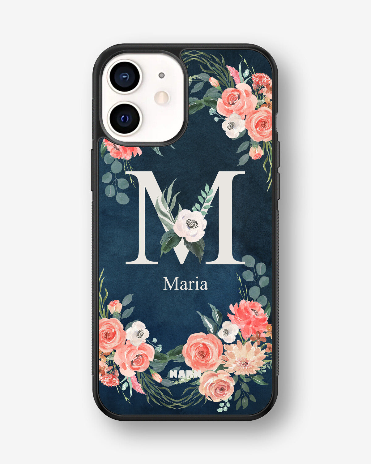 iPhone 12 Mini Hard Case – Custom - Floral - View 1