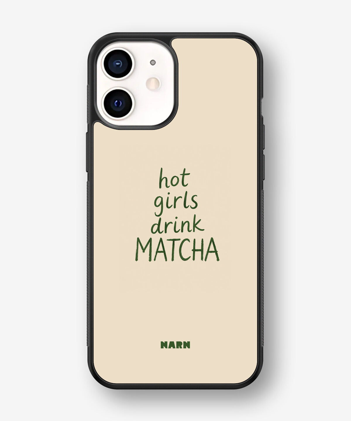 iPhone 12 Mini Hard Case – Drink Matcha - View 1