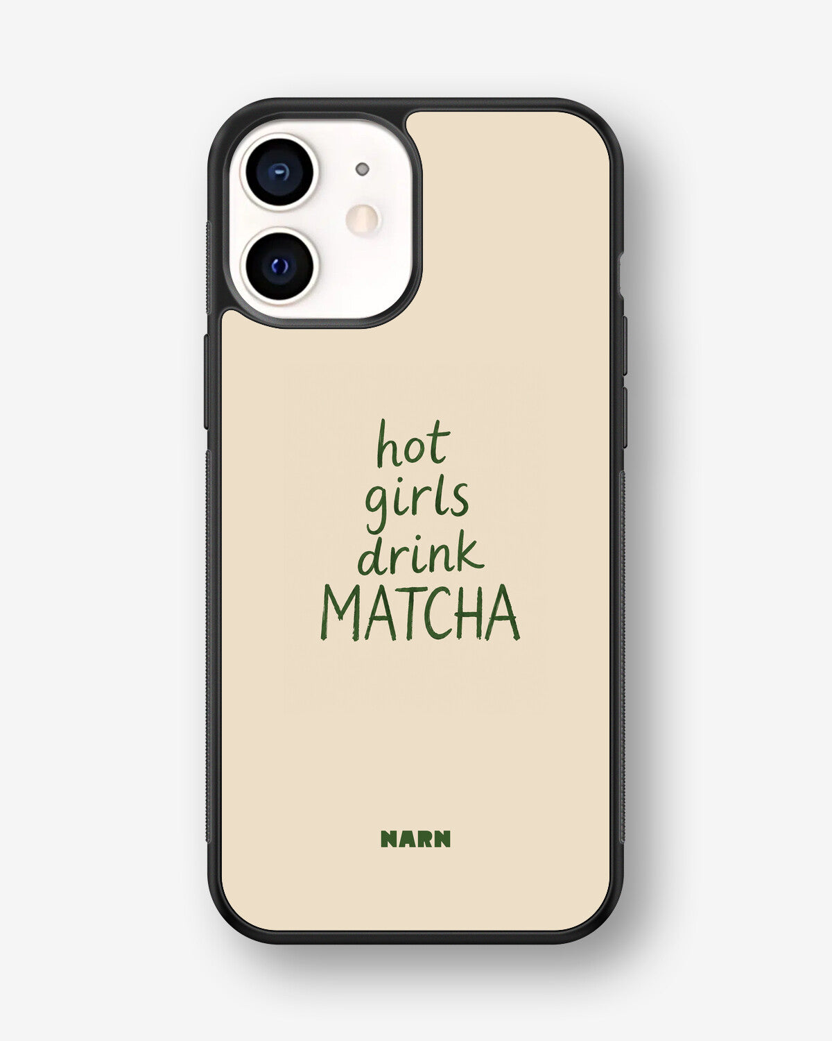 iPhone 12 Mini Hard Case – Drink Matcha - View 1