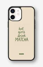 iPhone 12 Mini Hard Case – Drink Matcha - View 1