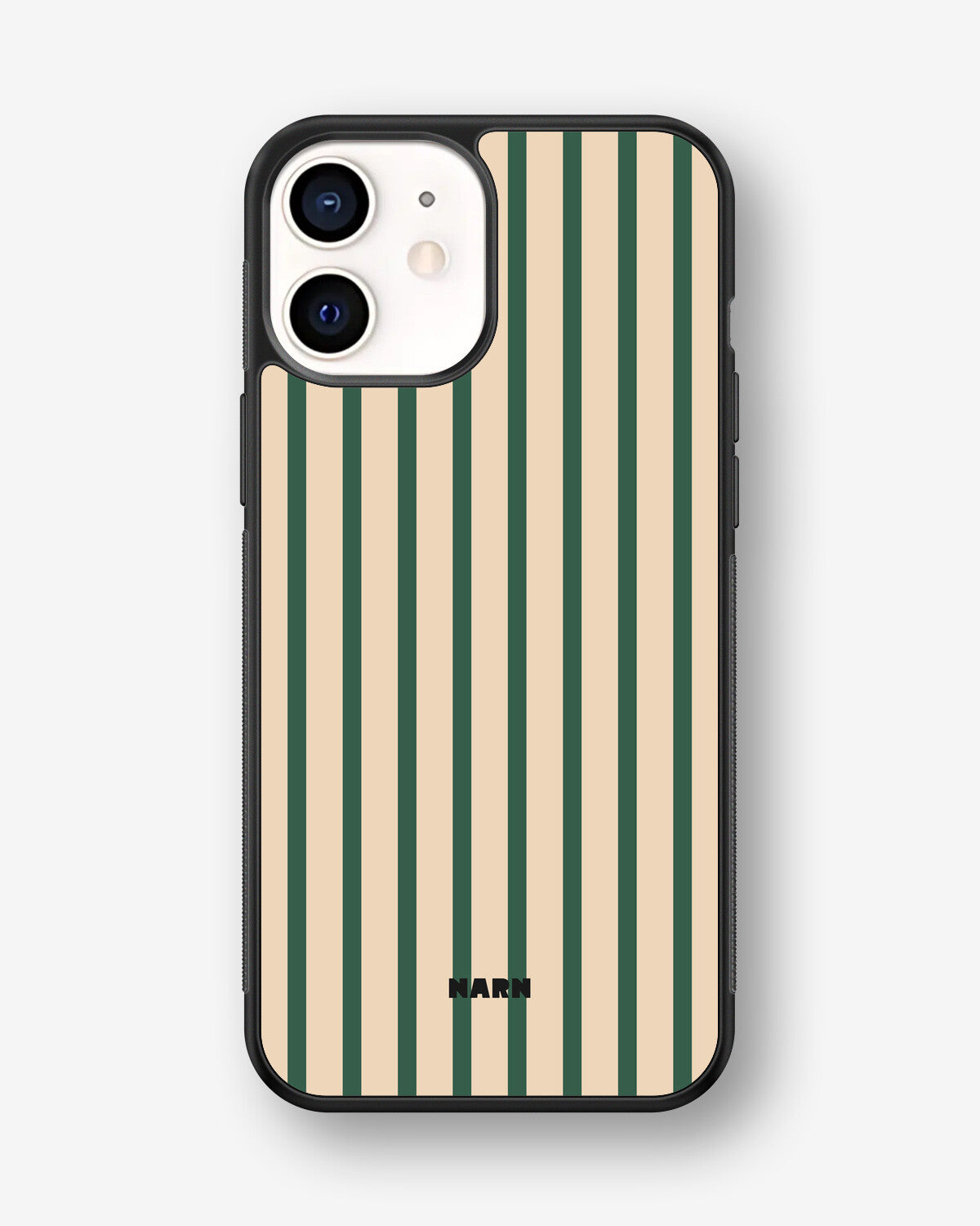 iPhone 12 Mini Hard Case – Evergreen Stripe - View 1