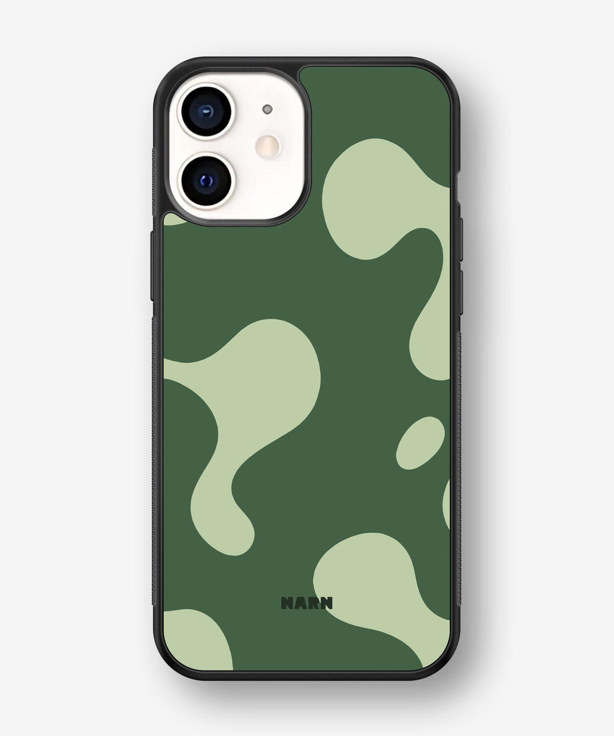 iPhone 12 Mini Hard Case – Green Blend - View 1