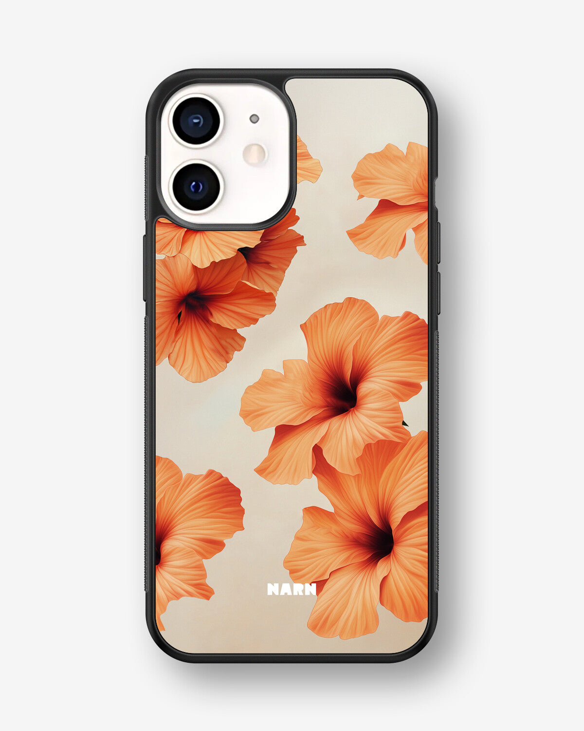 iPhone 12 Mini Hard Case – Hibiscus Dreams - View 1
