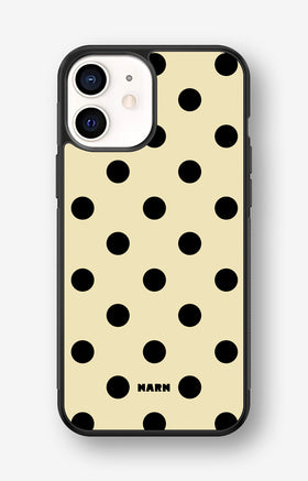 iPhone 12 Mini Hard Case – Honey Dots - View 1