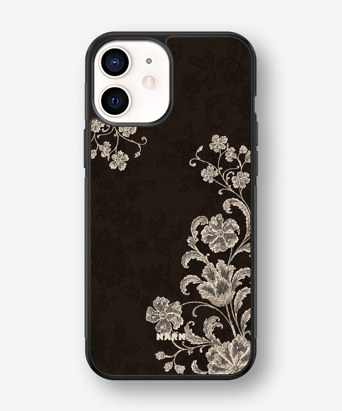 iPhone 12 Mini Hard Case – Ivory Bloom - View 1