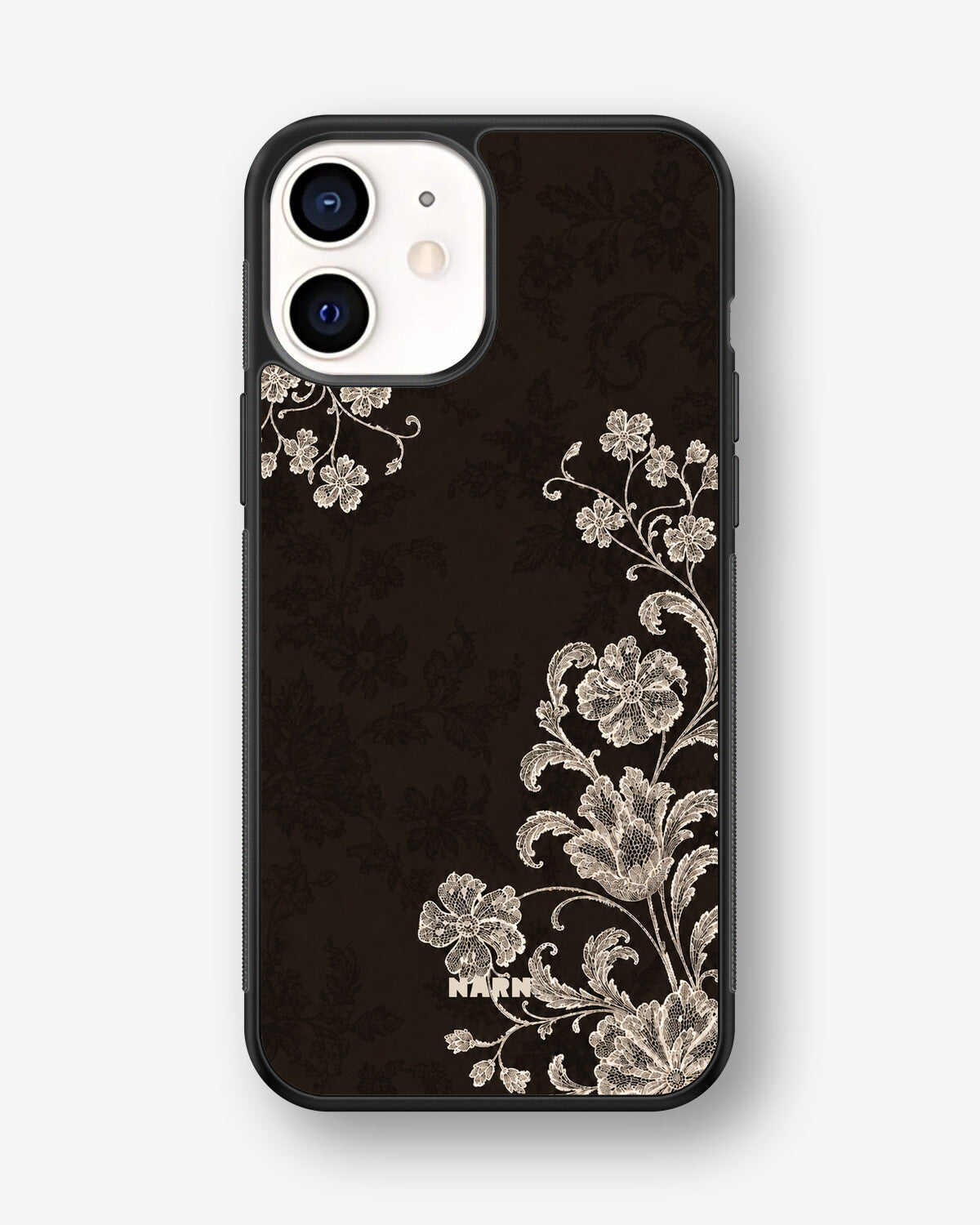 iPhone 12 Mini Hard Case – Ivory Bloom - View 1