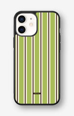 iPhone 12 Mini Hard Case – Matcha Lines - View 1