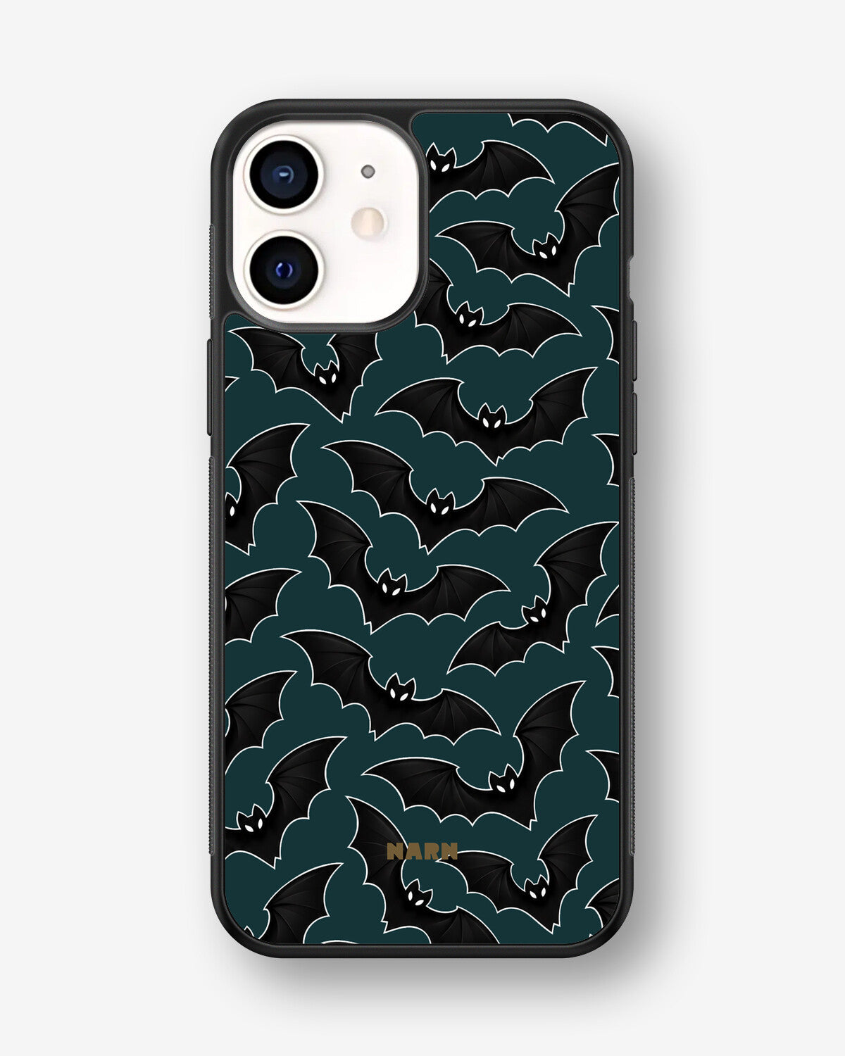 iPhone 12 Mini Hard Case – Midnight Bats - View 1