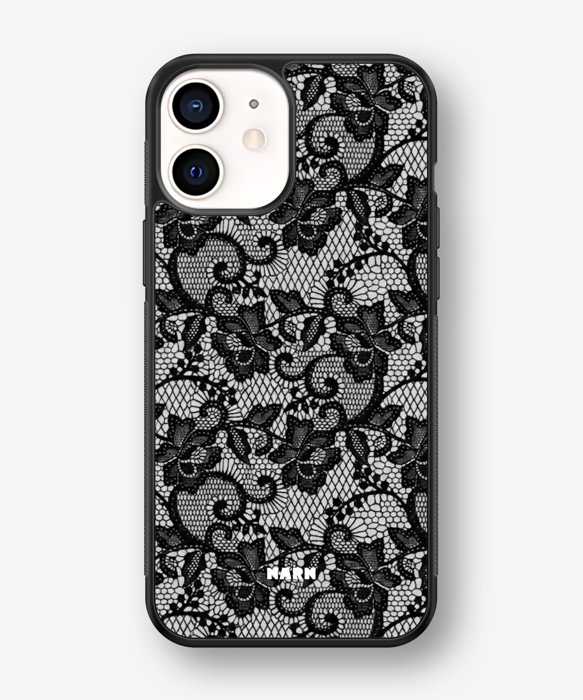 iPhone 12 Mini Hard Case – Midnight Lace - View 1