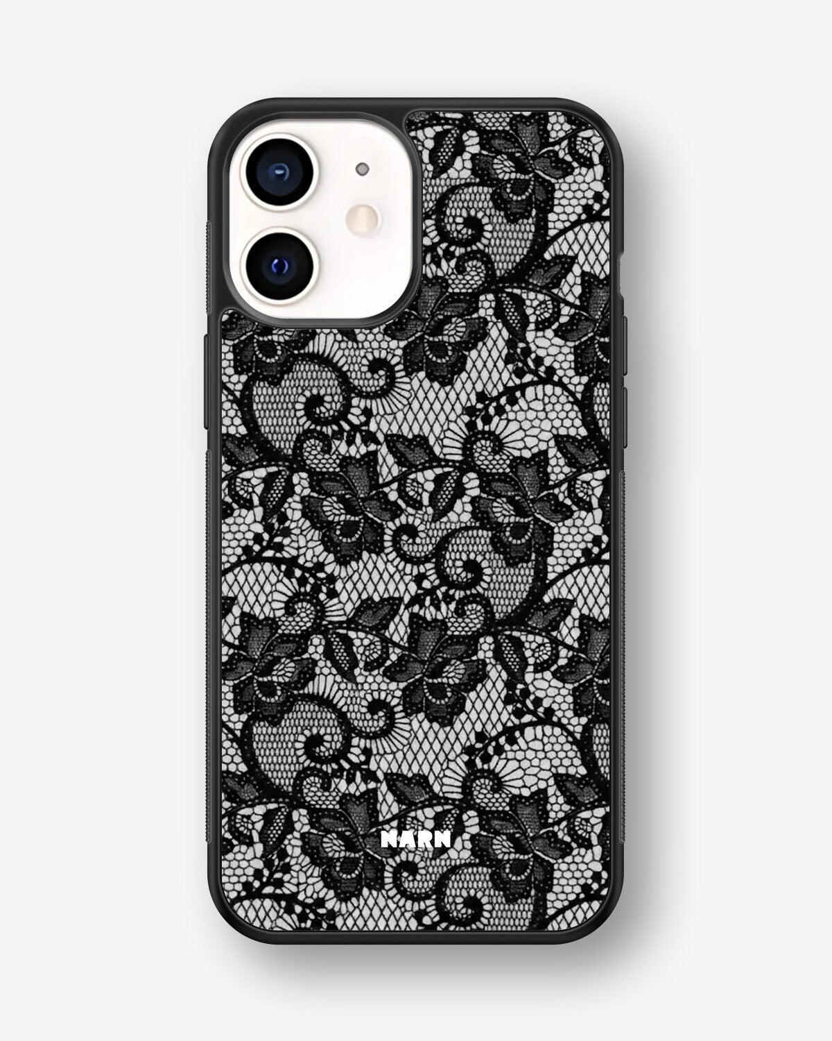 iPhone 12 Mini Hard Case – Midnight Lace - View 1