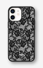 iPhone 12 Mini Hard Case – Midnight Lace - View 1