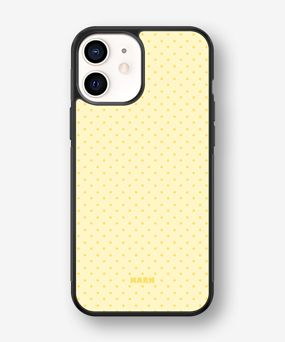 iPhone 12 Mini Hard Case – Morning Dots - View 1