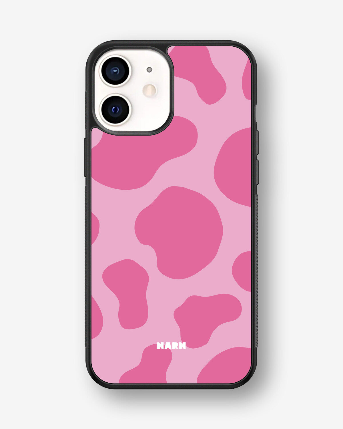 iPhone 12 Mini Hard Case – Pink Moo - View 1