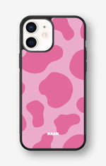 iPhone 12 Mini Hard Case – Pink Moo - View 1