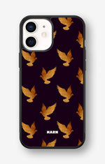 iPhone 12 Mini Hard Case – Royal Doves - View 1