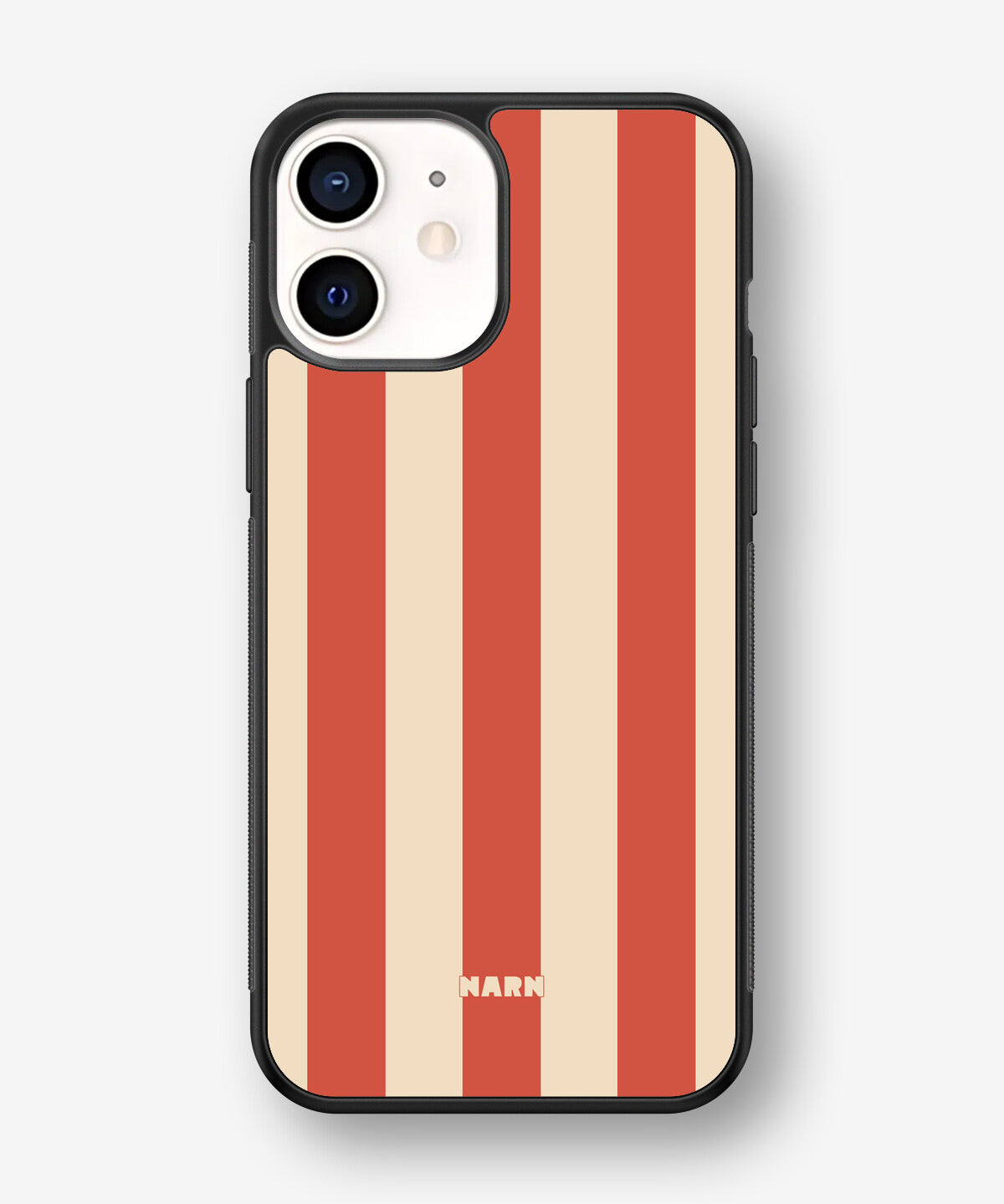 iPhone 12 Mini Hard Case – Sunset Stripes - View 1