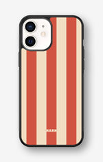 iPhone 12 Mini Hard Case – Sunset Stripes - View 1