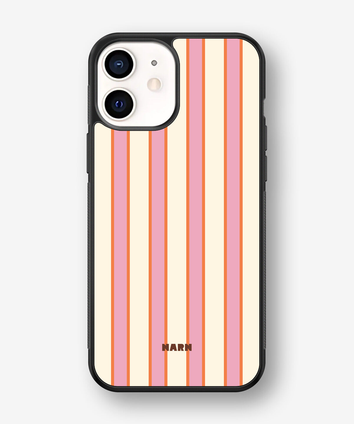 iPhone 12 Mini Hard Case – Sweet Stripe - View 1