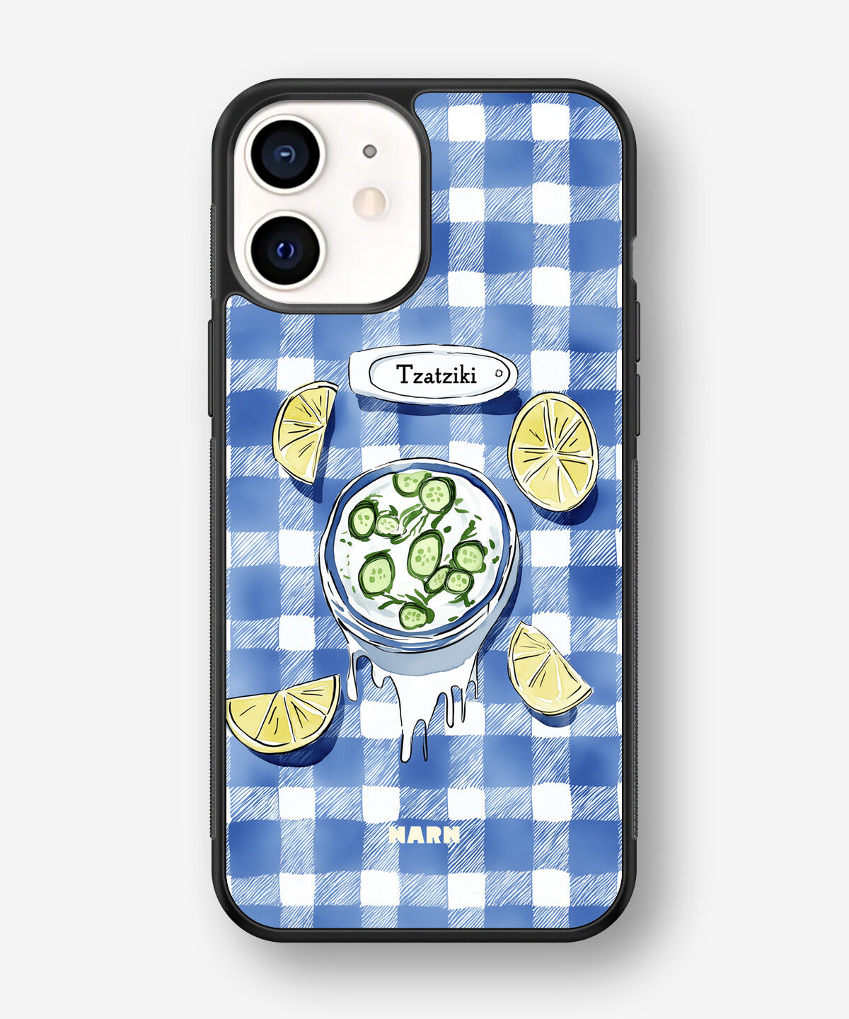iPhone 12 Mini Hard Case – Tzatziki Time - View 1