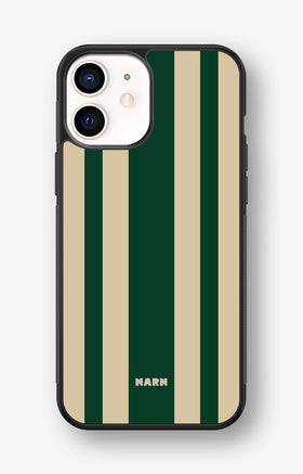 iPhone 12 Mini Hard Case – Vert Stripe - View 1