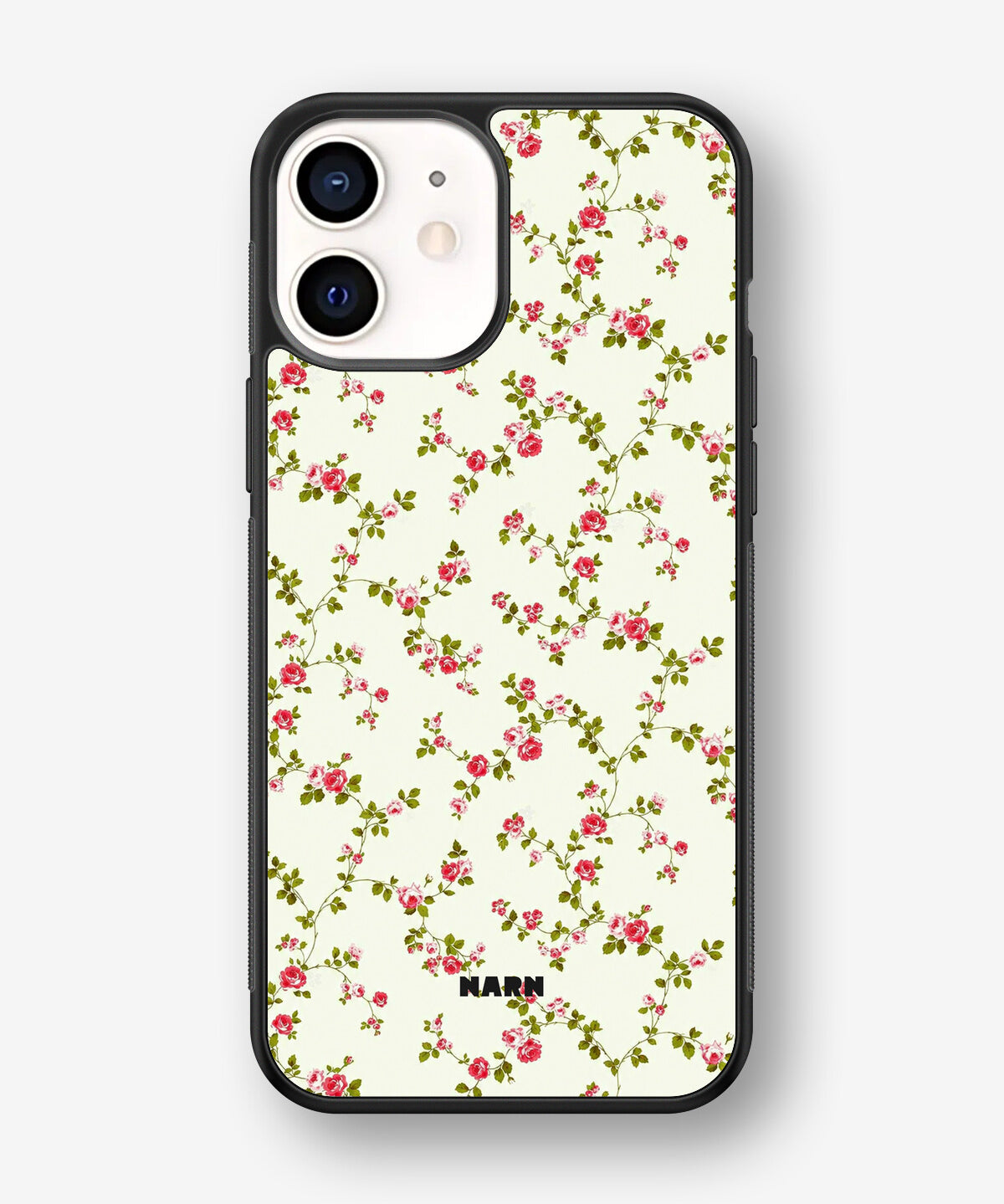 iPhone 12 Mini Hard Case – Vintage Rose - View 1