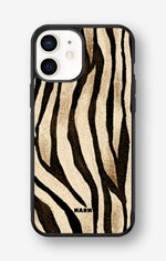 iPhone 12 Mini Hard Case – Wild Zebra - View 1