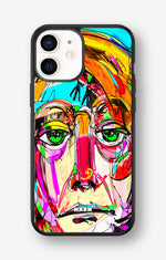 iPhone 12 Mini Hard Case – Abstract Portrait - View 1
