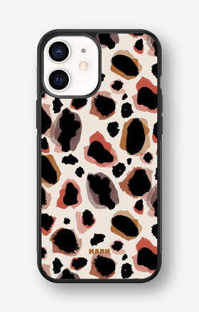 iPhone 12 Mini Hard Case – Artsy Leopard - View 1