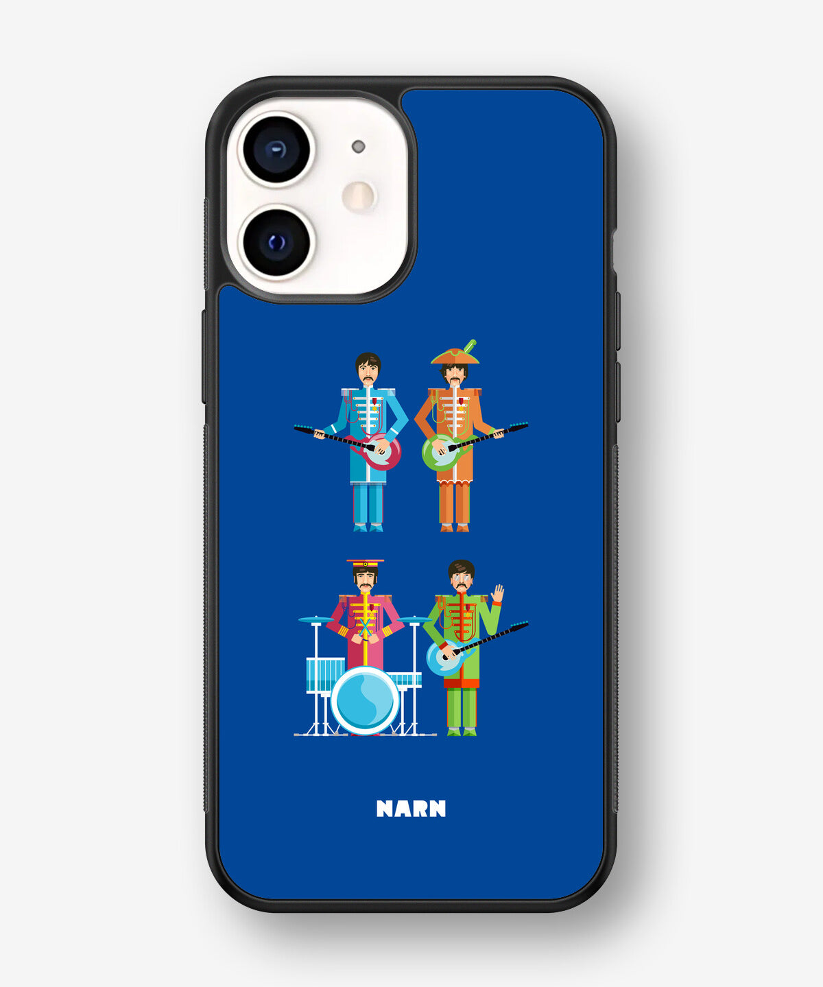 iPhone 12 Mini Hard Case – Beatles Blue - View 1