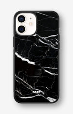 iPhone 12 Mini Hard Case – Black Marble - View 1