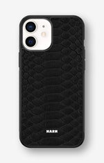iPhone 12 Mini Hard Case – Black Snake - View 1