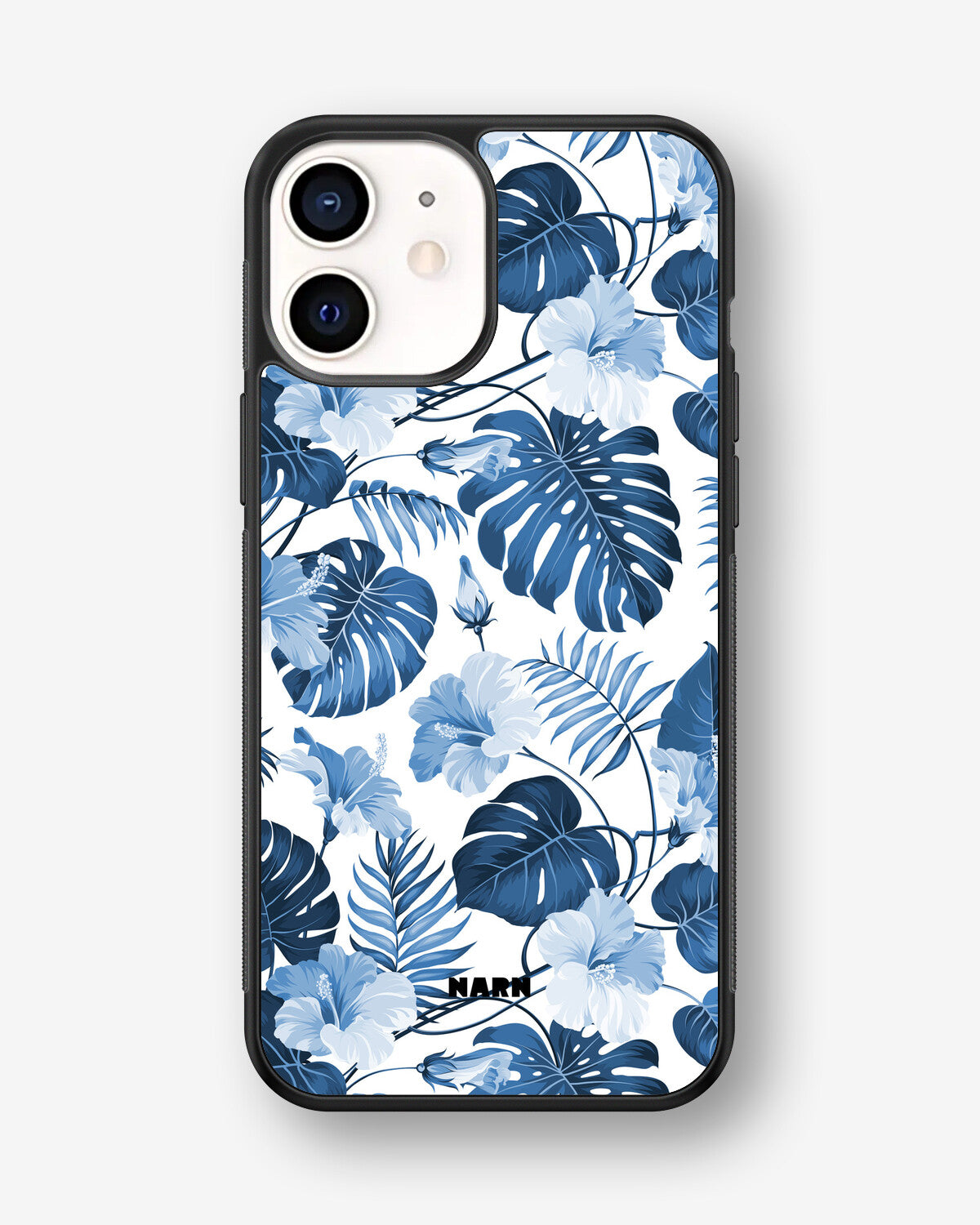 iPhone 12 Mini Hard Case – Blue Tropics - View 1