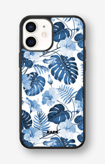 iPhone 12 Mini Hard Case – Blue Tropics - View 1