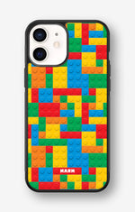 iPhone 12 Mini Hard Case – Building Bricks - View 1