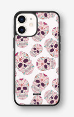 iPhone 12 Mini Hard Case – Calavera Skulls - View 1