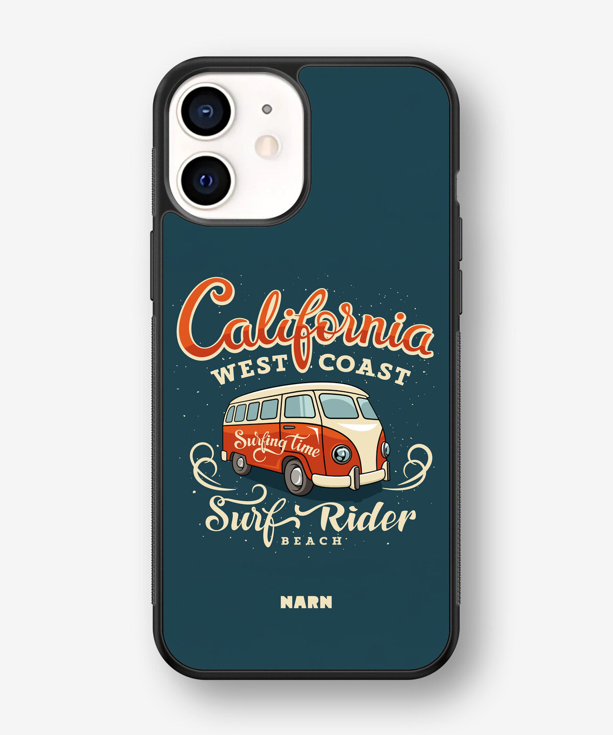 iPhone 12 Mini Hard Case – California Surf - View 1