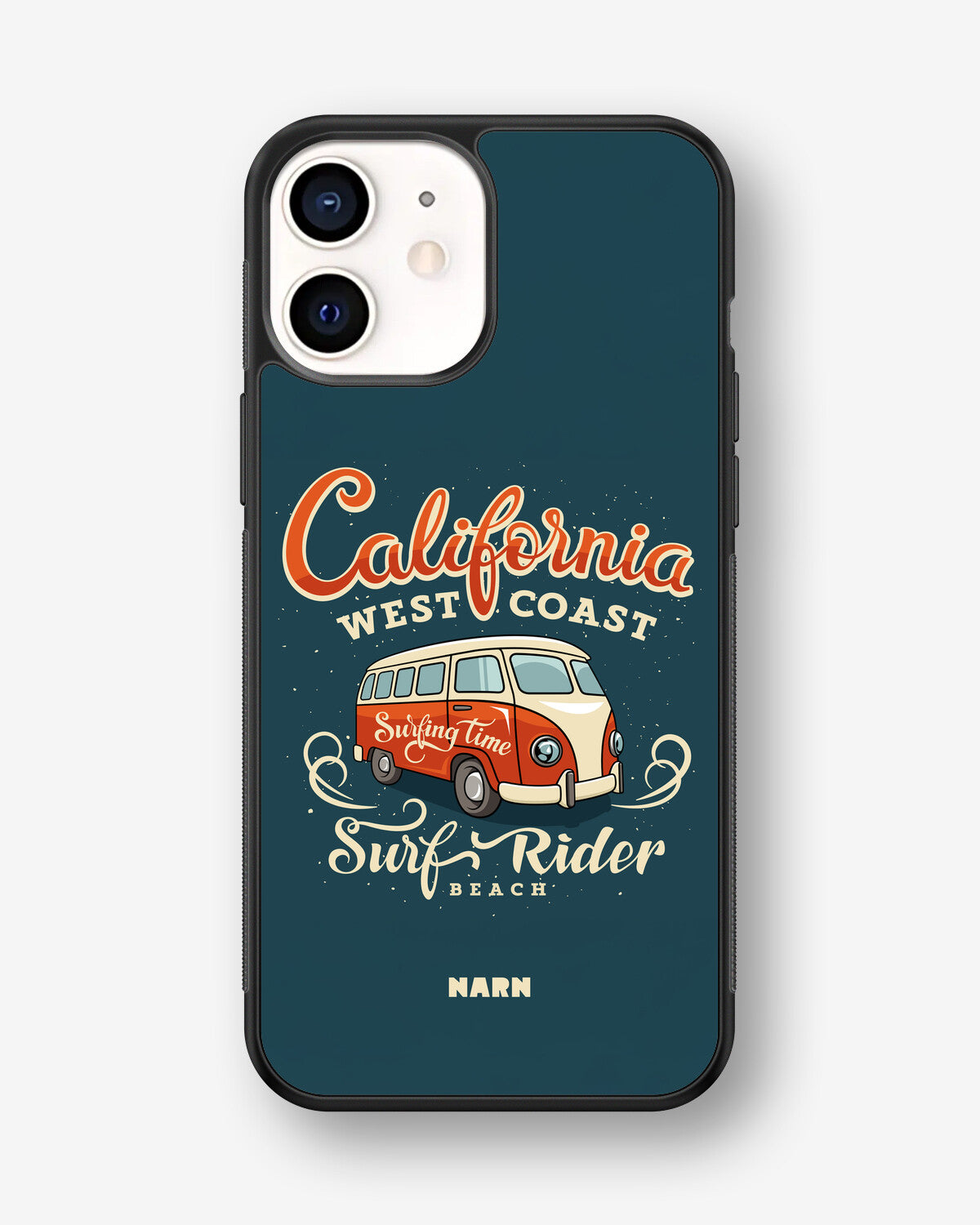 iPhone 12 Mini Hard Case – California Surf - View 1