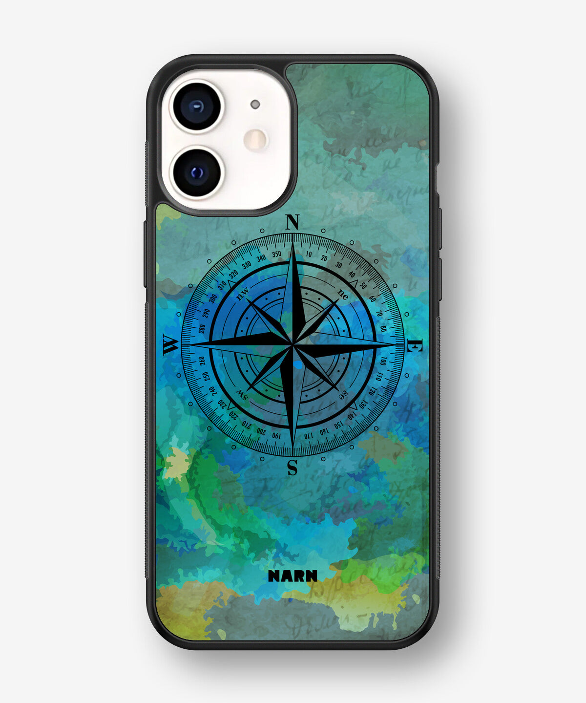 iPhone 12 Mini Hard Case – Compass - View 1