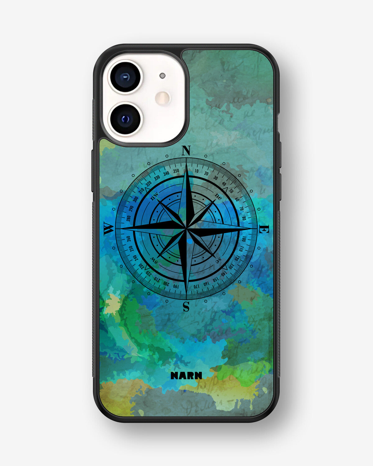 iPhone 12 Mini Hard Case – Compass - View 1