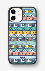 iPhone 12 Mini Hard Case – Cute Pattern - View 1