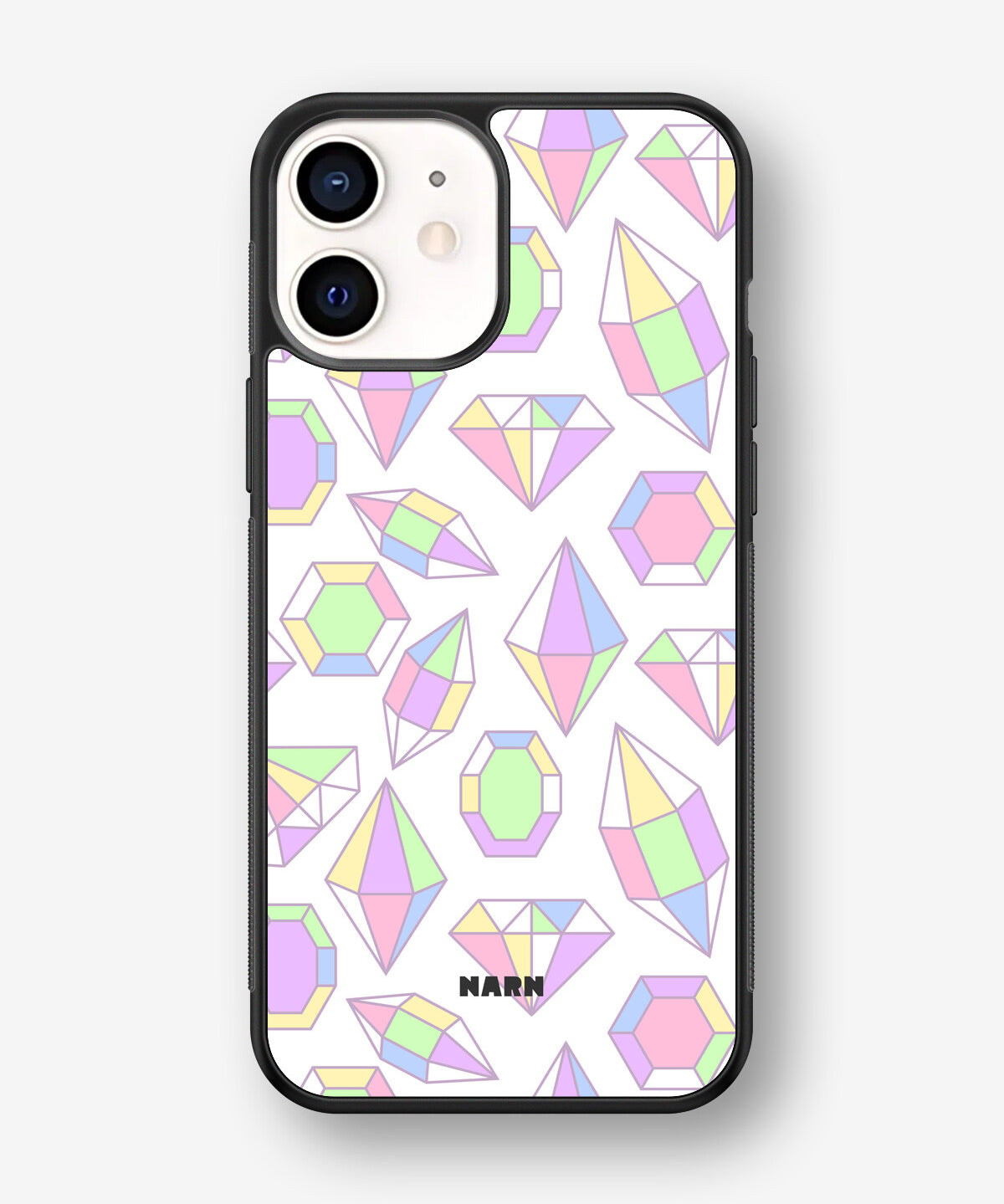 iPhone 12 Mini Hard Case – Diamonds - View 1