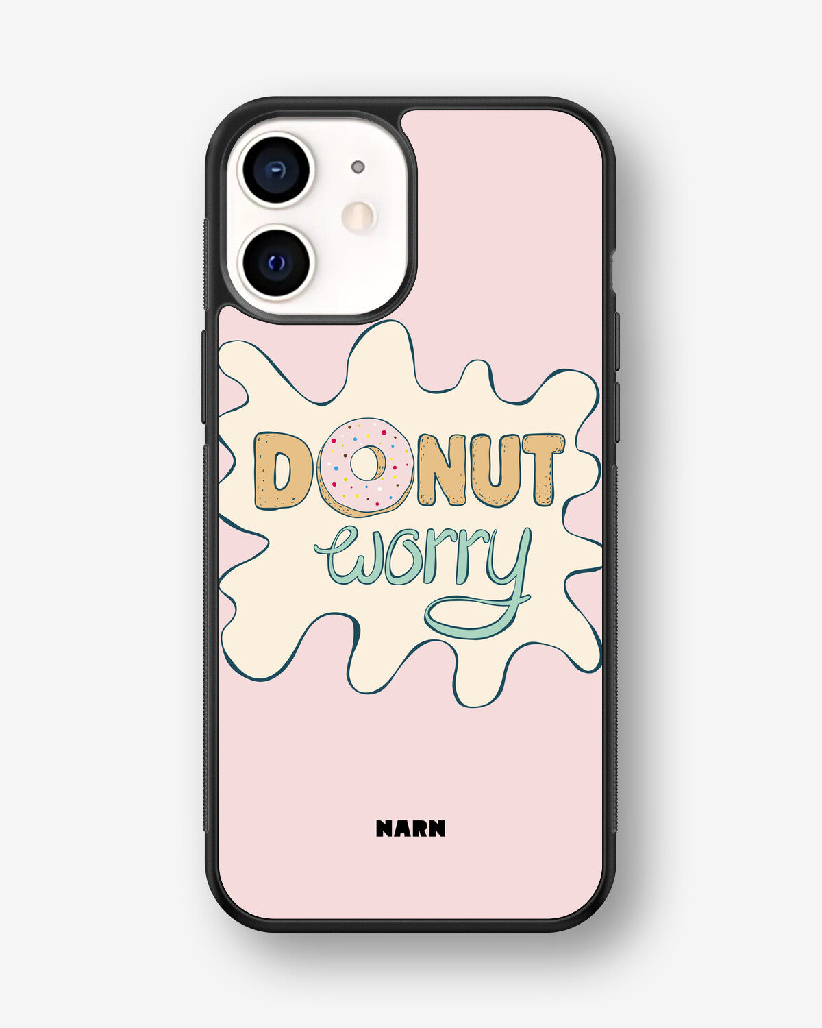 iPhone 12 Mini Hard Case – Donut Worry - View 1