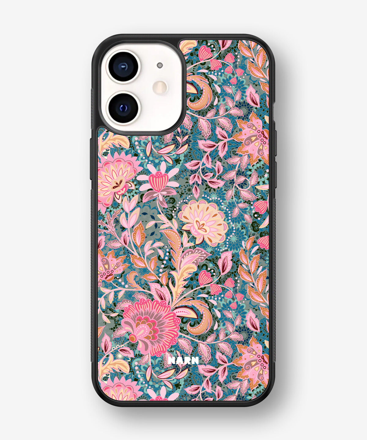 iPhone 12 Mini Hard Case – Fantasy Flowers - View 1