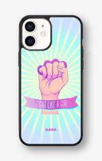 iPhone 12 Mini Hard Case – Fight Like A Girl - View 1
