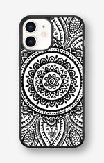 iPhone 12 Mini Hard Case – Henna Mandala - View 1