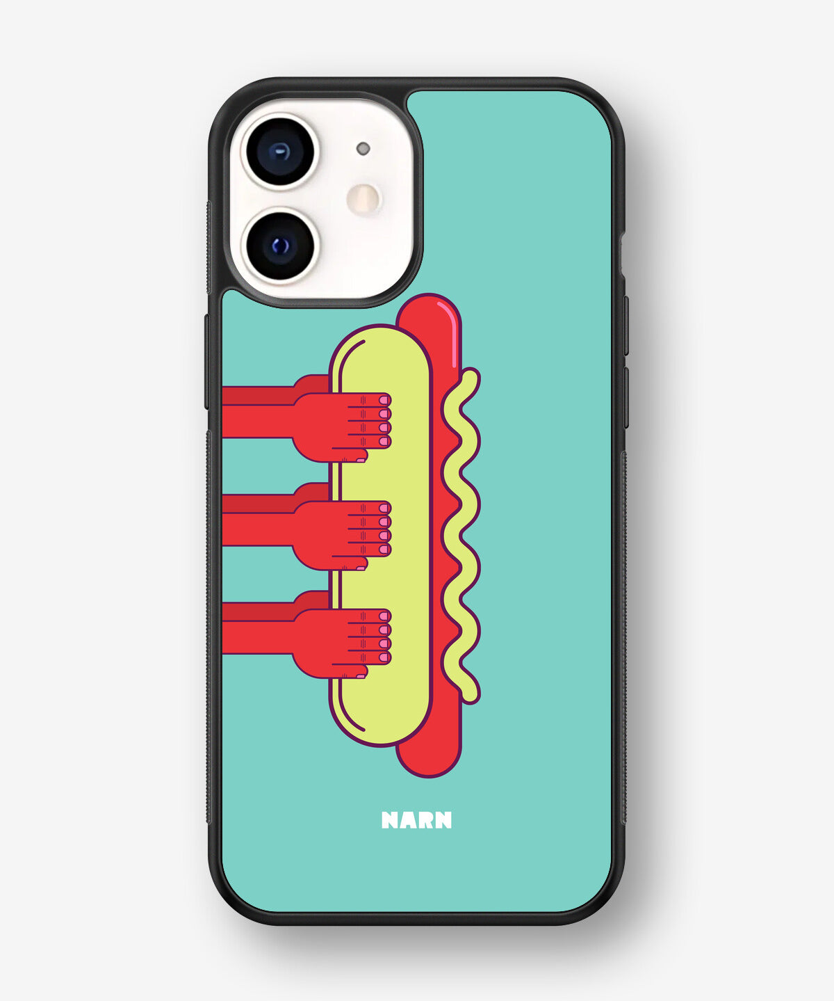 iPhone 12 Mini Hard Case – Hot Dog - View 1
