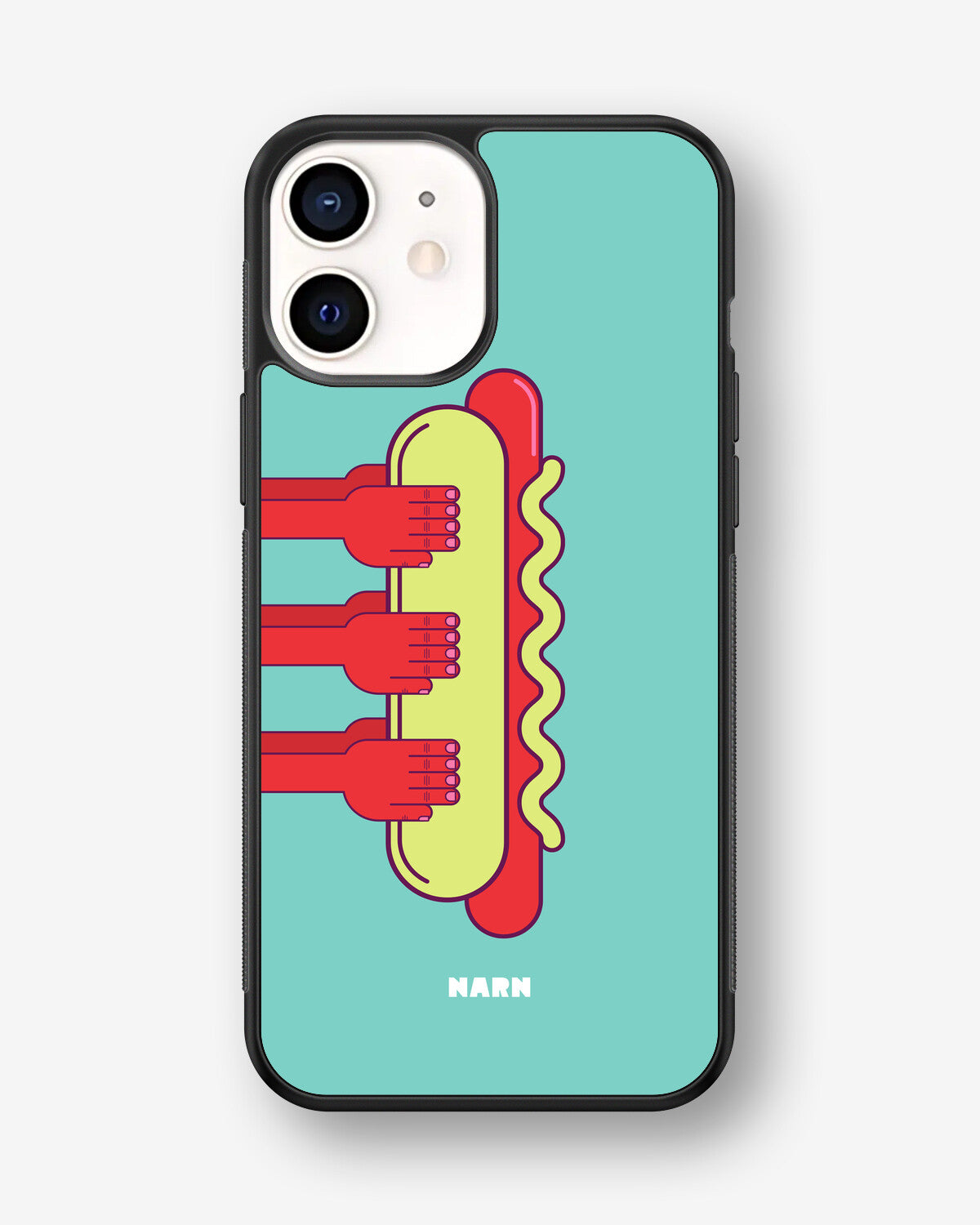 iPhone 12 Mini Hard Case – Hot Dog - View 1