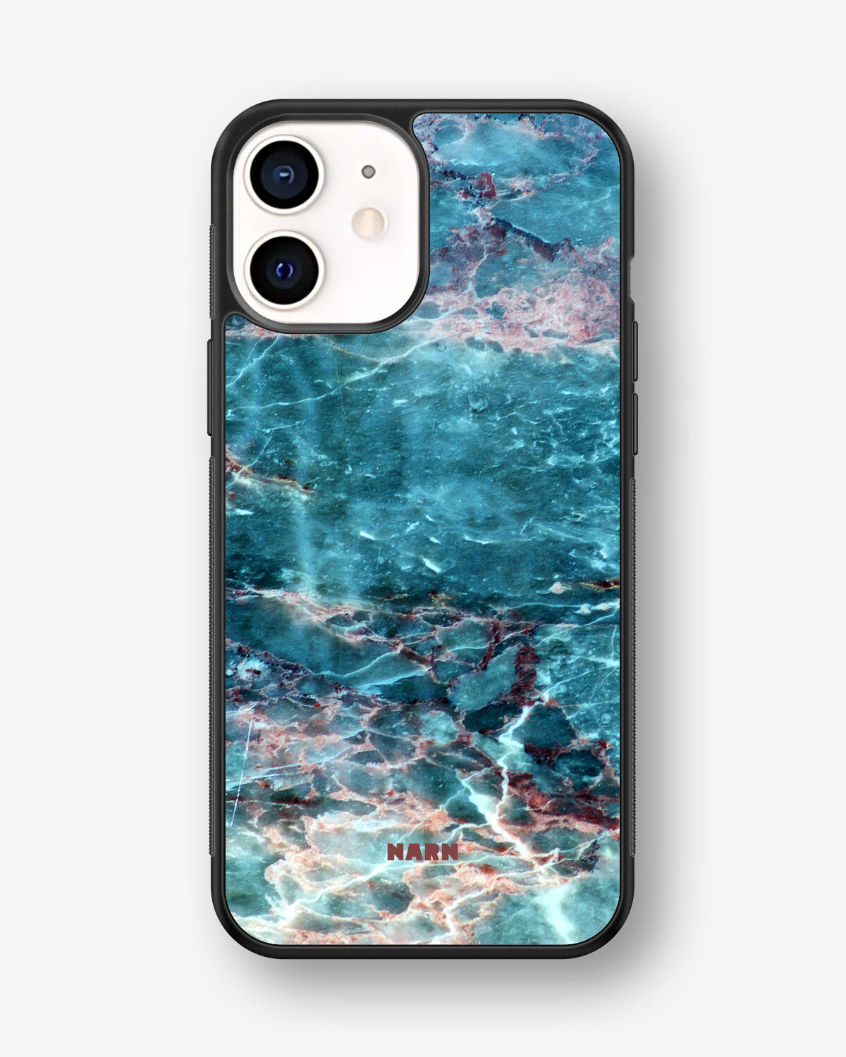 iPhone 12 Mini Hard Case – Icy Marble - View 1